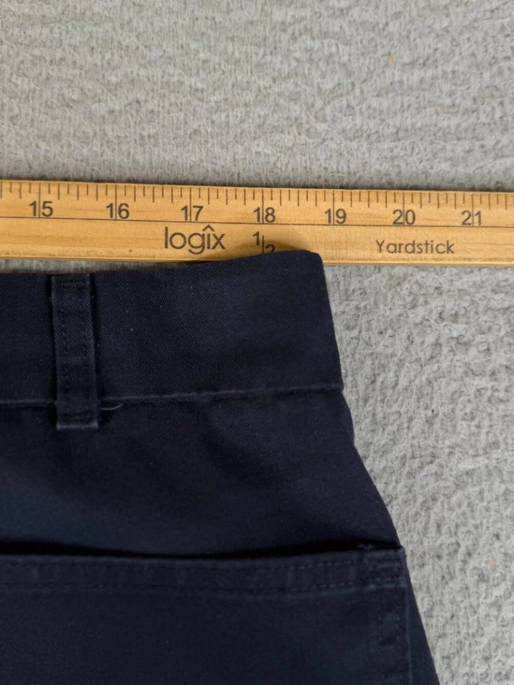FEDEX Stan Herman Navy Blue Cargo Work Short Reflective Stripe 40 Long FD28042